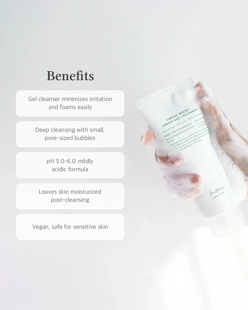 Dr. Althea Green Relief Amino Gel Cleanser - Image 10