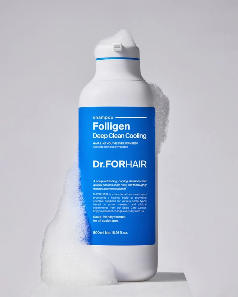 Dr. FORHAIR Folligen Deep Clean Cooling Shampoo - Image 3