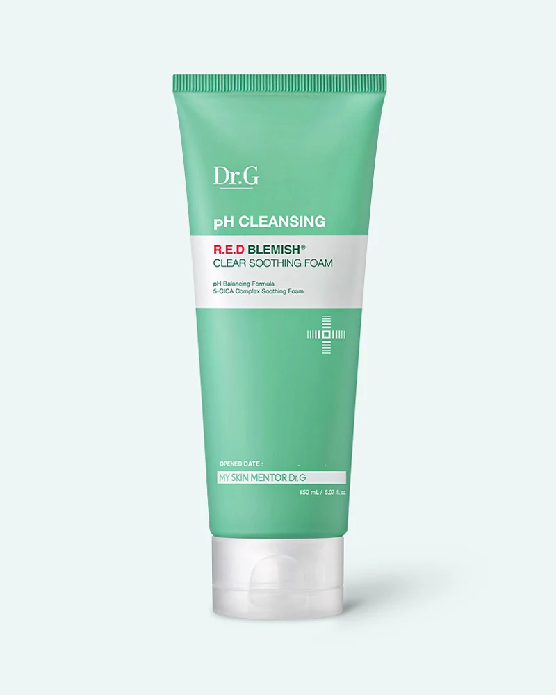 Dr.G pH Cleansing R.E.D Blemish Clear Soothing Foam - Image 2