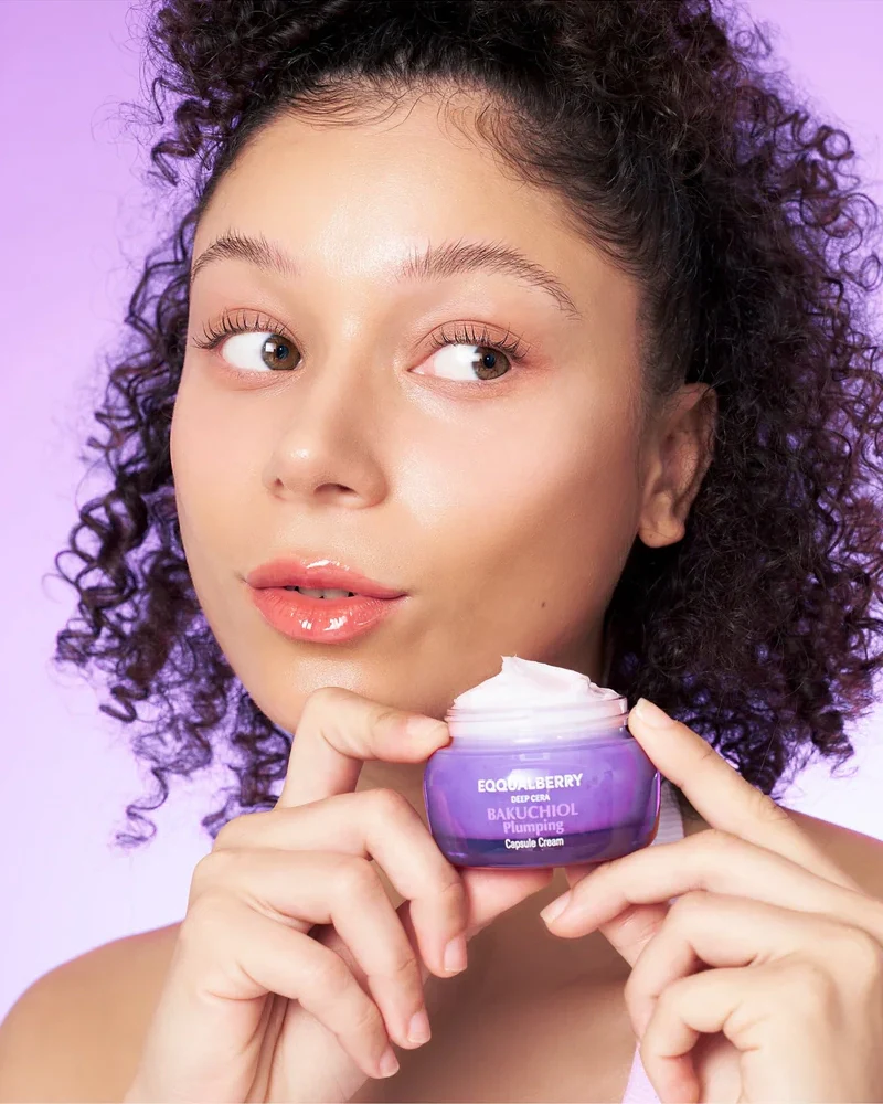 EQQUALBERRY Bakuchiol Plumping Capsule Cream