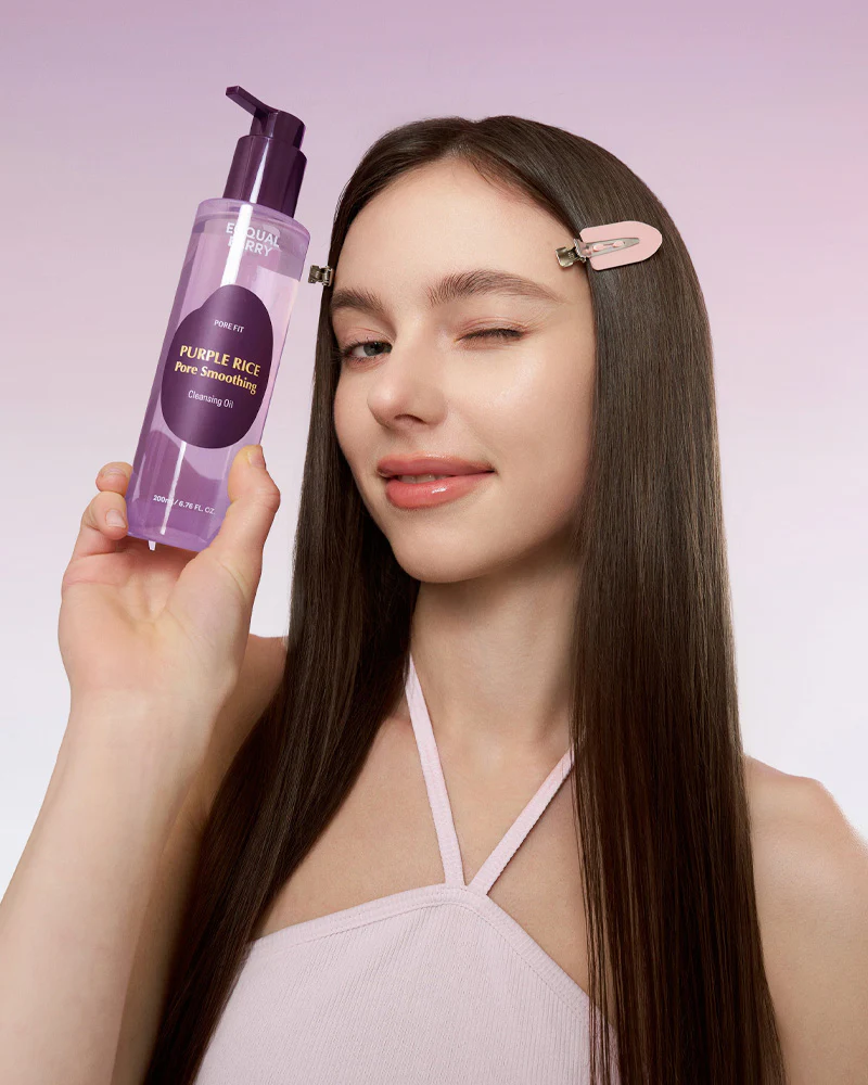 EQQUALBERRY Purple Rice Pore Soothing Cleansing Oil - Image 2