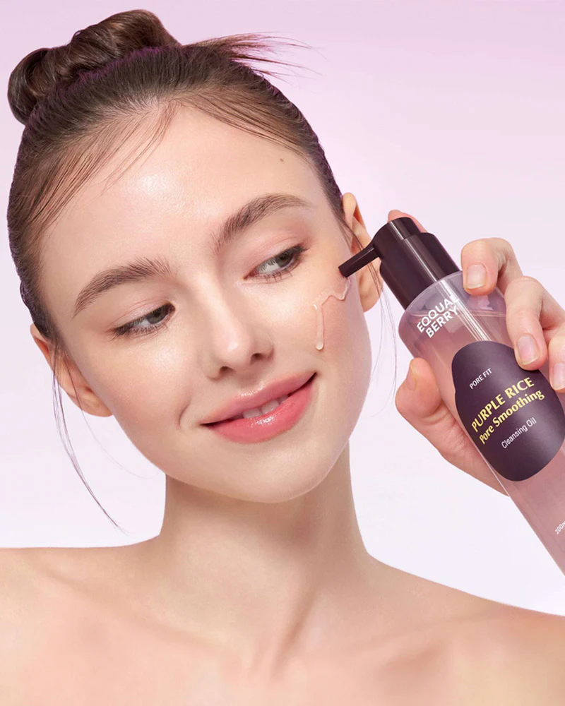 EQQUALBERRY Purple Rice Pore Soothing Cleansing Oil - Image 3