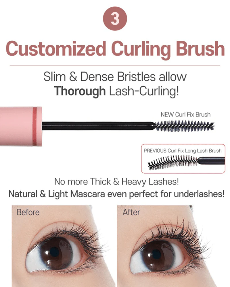 Etude Curl Fix Mascara - Image 6