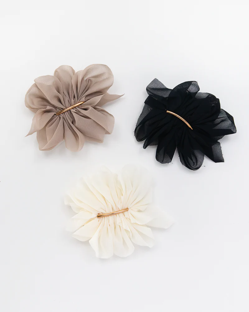 Flowy Chiffon Hair Clip