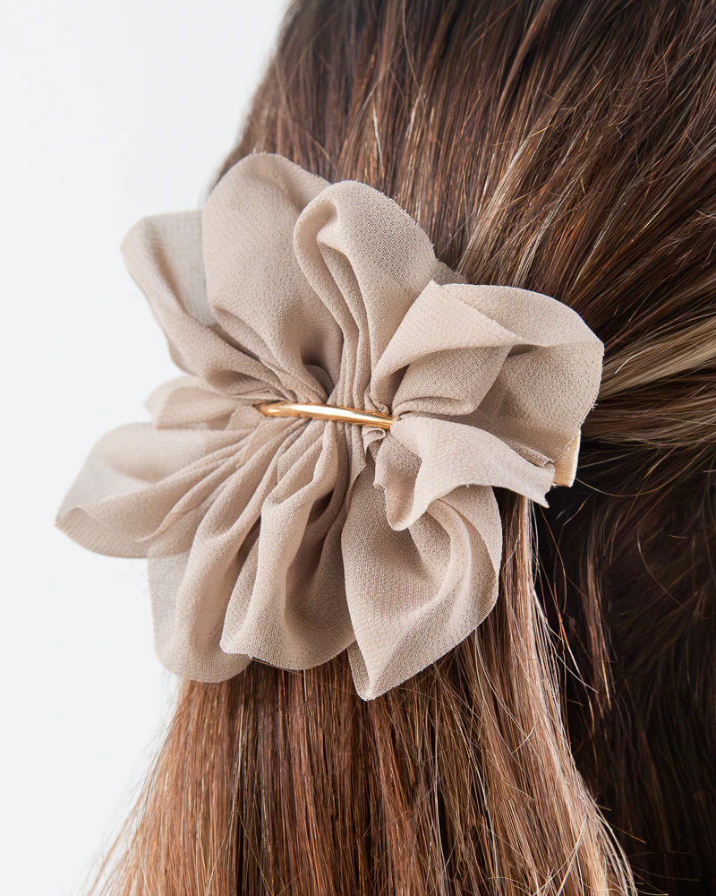 Flowy Chiffon Hair Clip - Image 6
