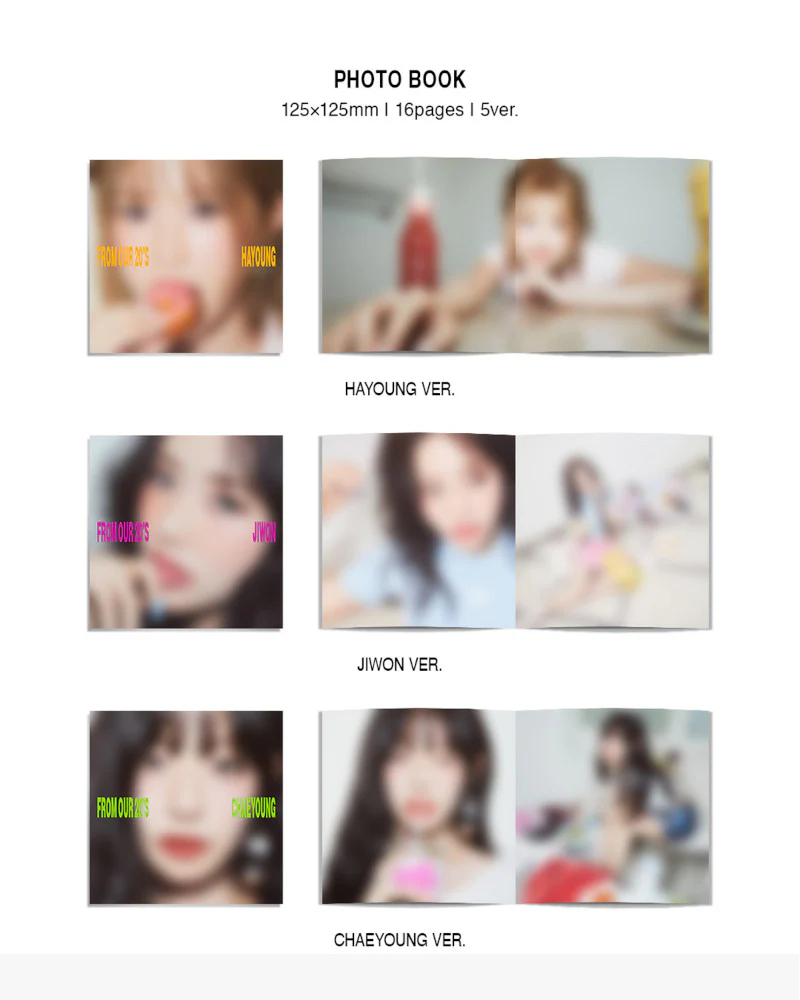 fromis_9 - 6th mini album 'From Our 20’s' [Digipack Ver.] (5 Versions) - Image 4