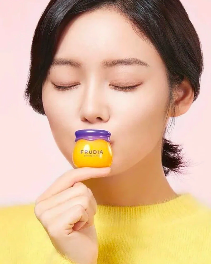 FRUDIA Blueberry Hydrating Honey Lip Balm - Image 4