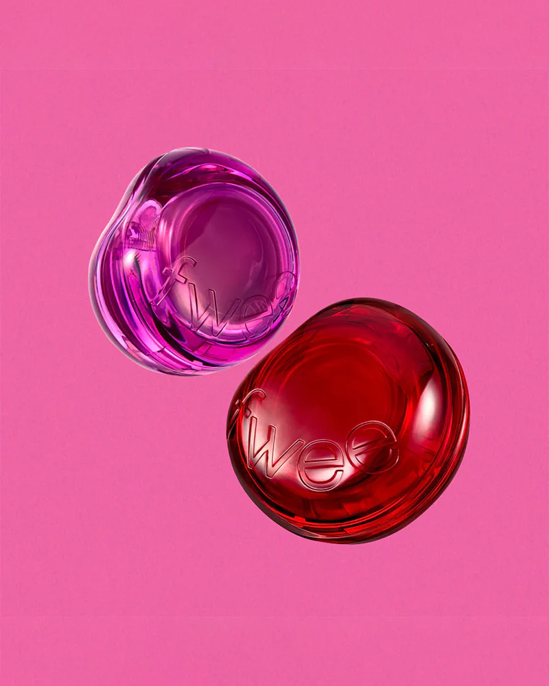 fwee Glowy Jelly Pot Keyring Set