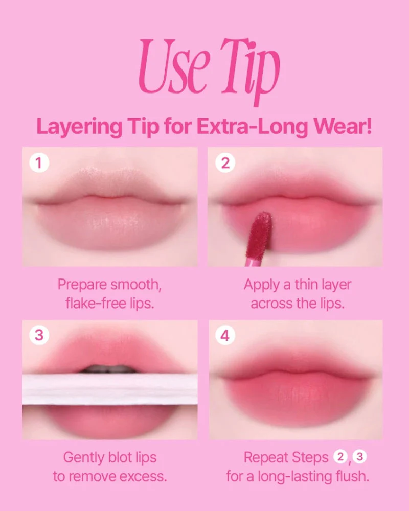 fwee Pink Obsession Stay-Fit Lip Tint - Image 5