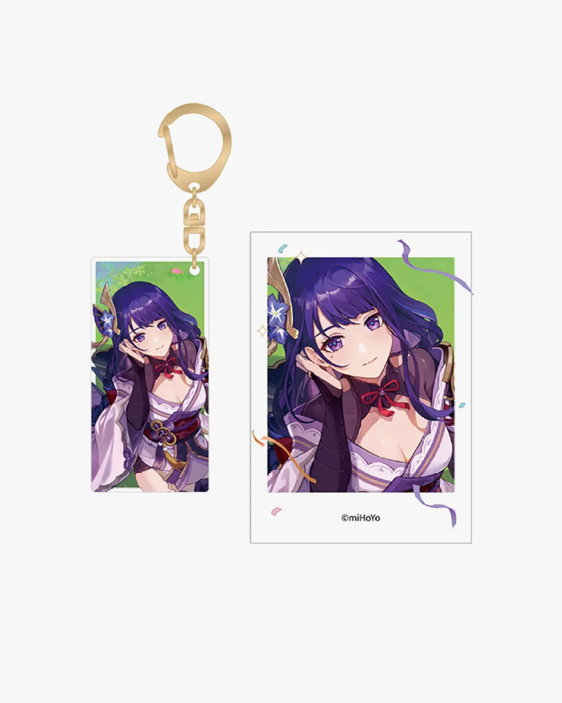 Genshin Impact© HoYo Fest 2023 Polaroid & Keychain - 2nd Anniversary - Image 3