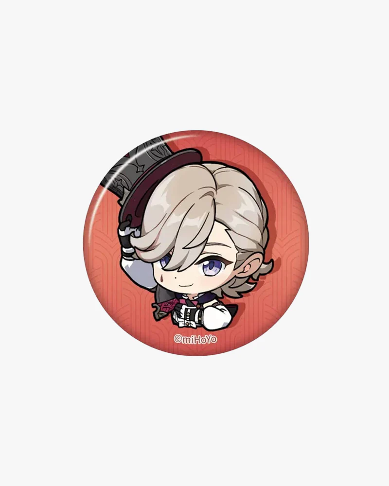 Genshin Impact© Chibi Character Emote Badge Vol. 4 - Image 2