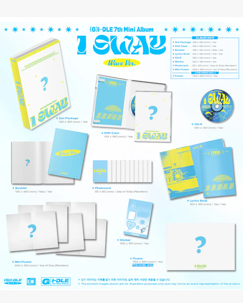 (G)I-DLE - 7TH MINI ALBUM [I SWAY] (3 Version) - Image 2