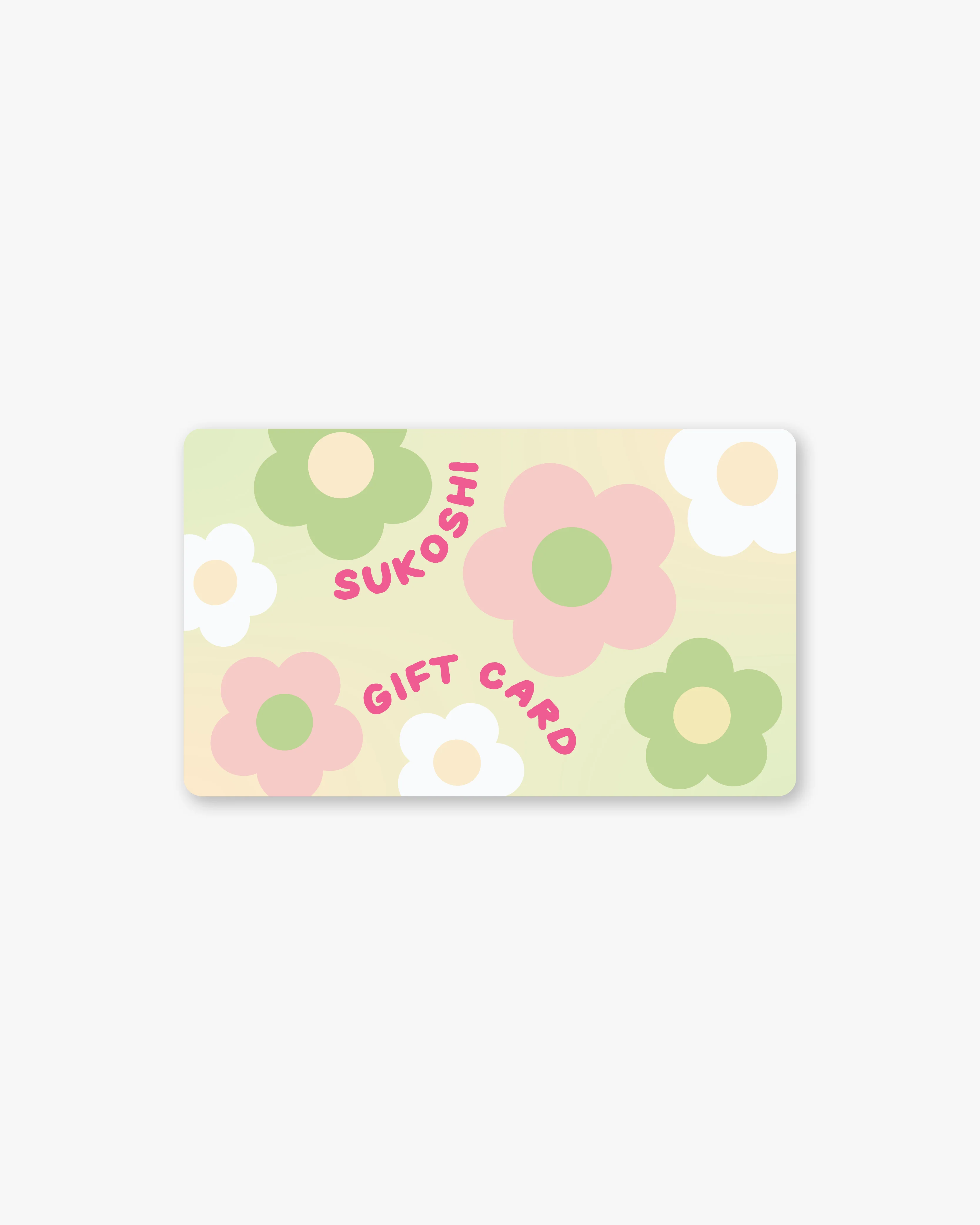 SUKOSHI Online Gift Card