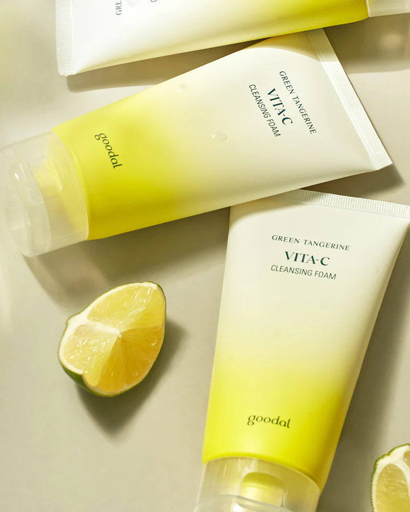goodal Green Tangerine Vita C Cleansing Foam - Image 2