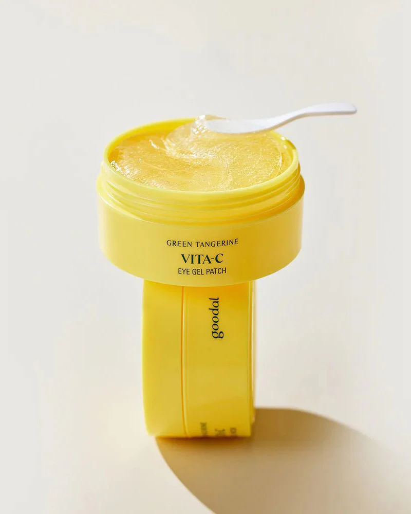 goodal Green Tangerine Vita C Hydrogel Eye Patch - Image 3
