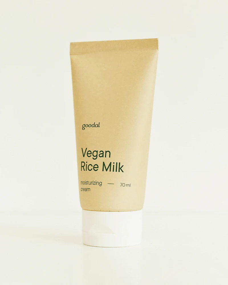 goodal Vegan Rice Milk Moisturizing Cream 70mL - Image 2