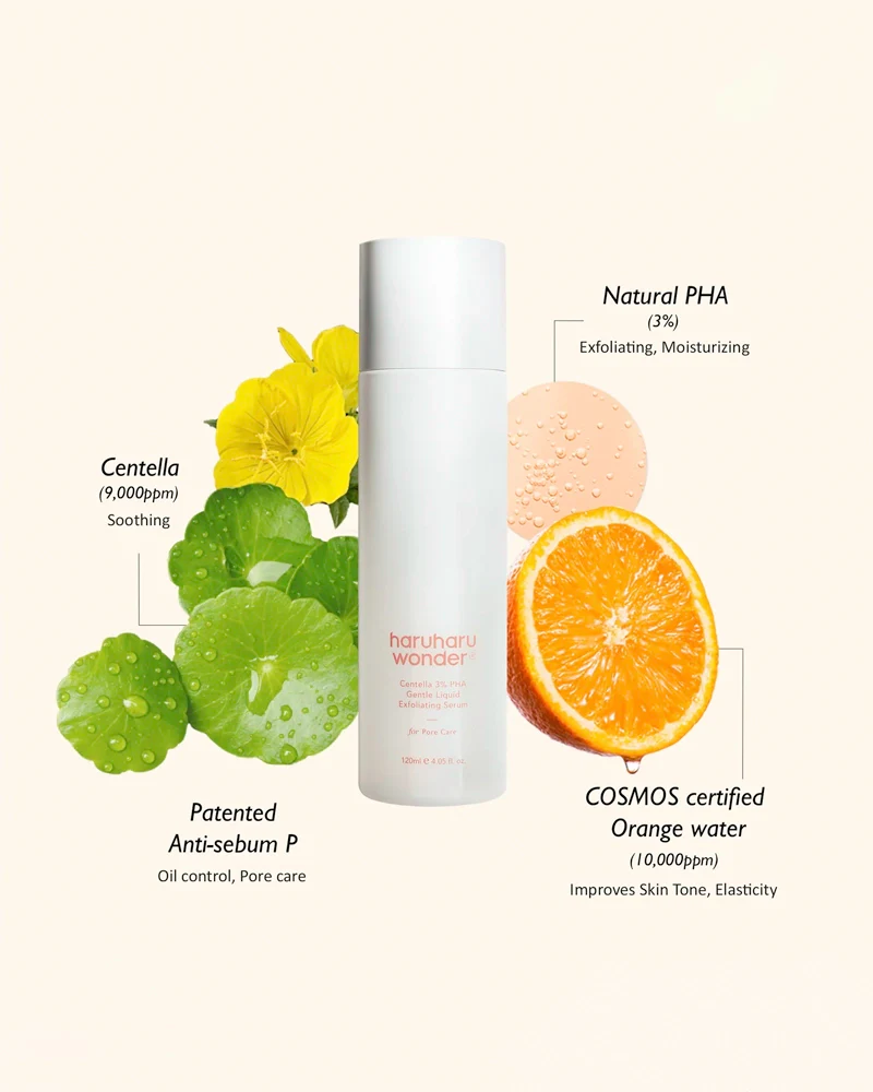 haruharu wonder Centella 3% PHA Gentle Liquid Exfoliating Serum - Image 5