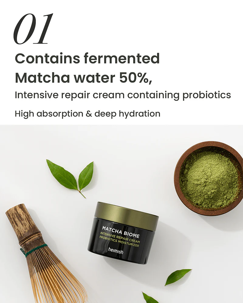 heimish Matcha Biome Intensive Repair Cream - Image 5