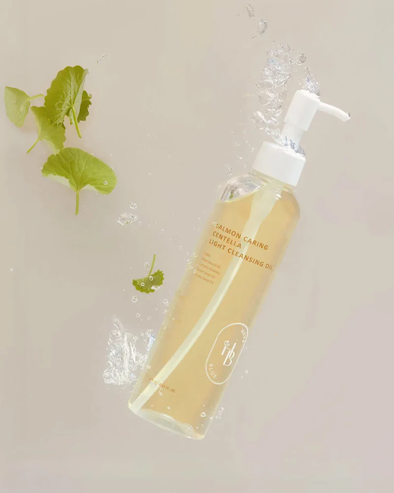 HEVEBLUE Salmon Caring Centella Light Cleansing Oil - Image 2
