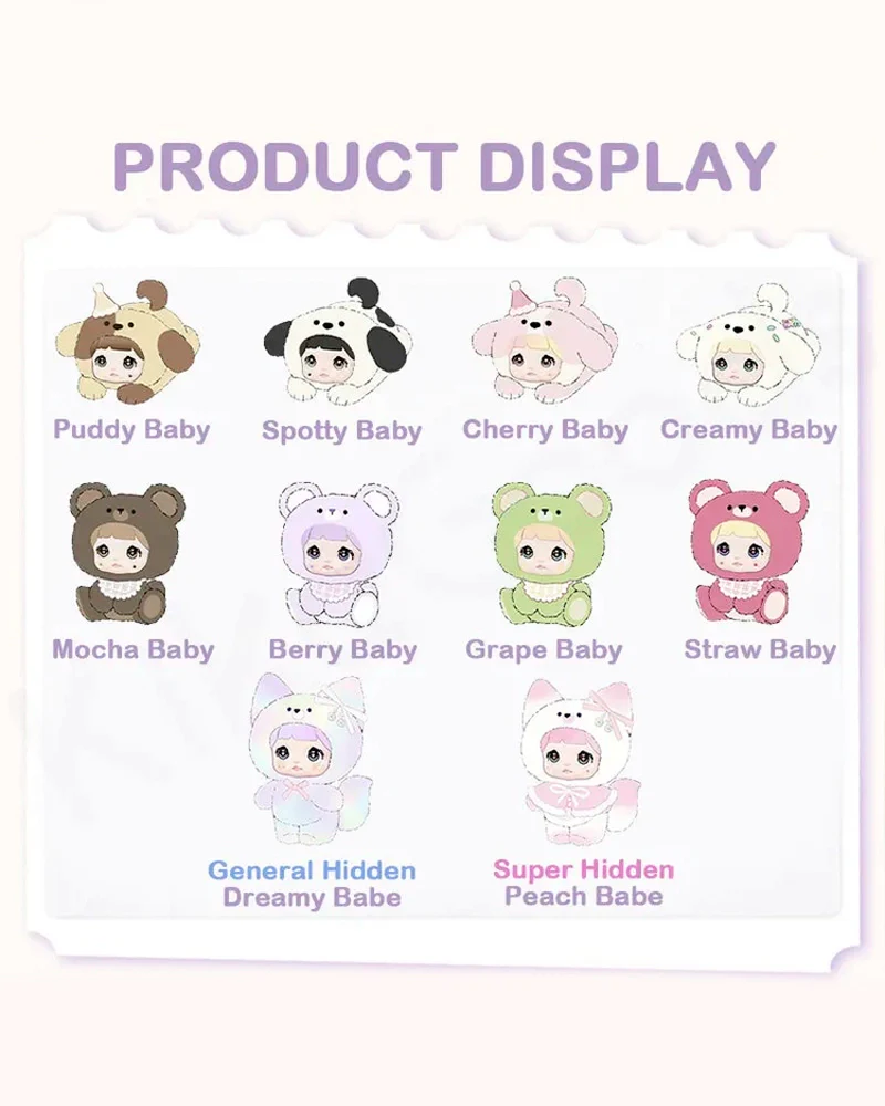 Hi TOY Nommi Baby V4 Mibao Series Blindbox - Image 3