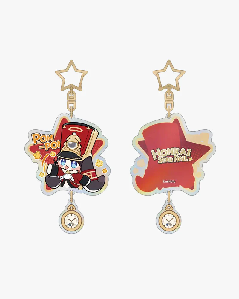 Honkai: Star Rail© Pom-Pom Acrylic Keychain - Image 2