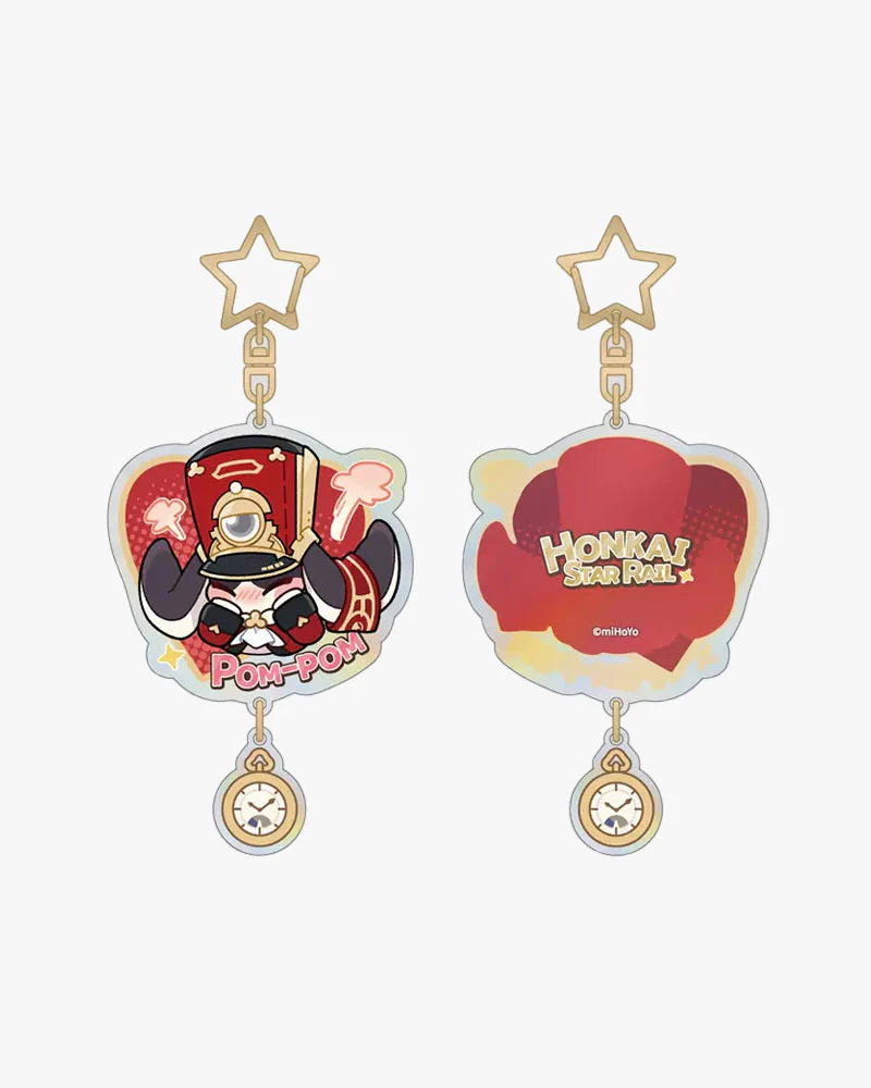 Honkai: Star Rail© Pom-Pom Acrylic Keychain - Image 4