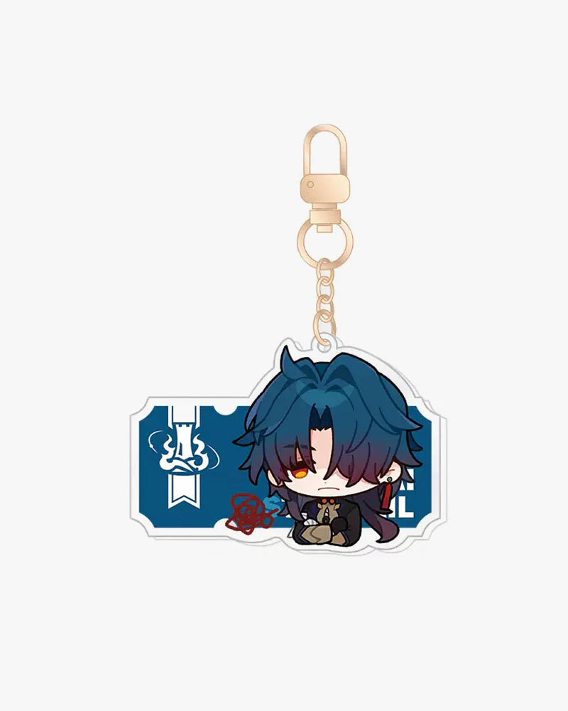Honkai: Star Rail© Pom-Pom Gallery Series Acrylic Keychain - Image 2