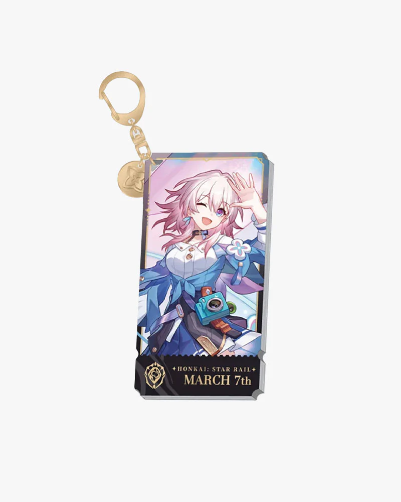 Honkai: Star Rail© The Preservation Path Character Acrylic Keychain - Image 3