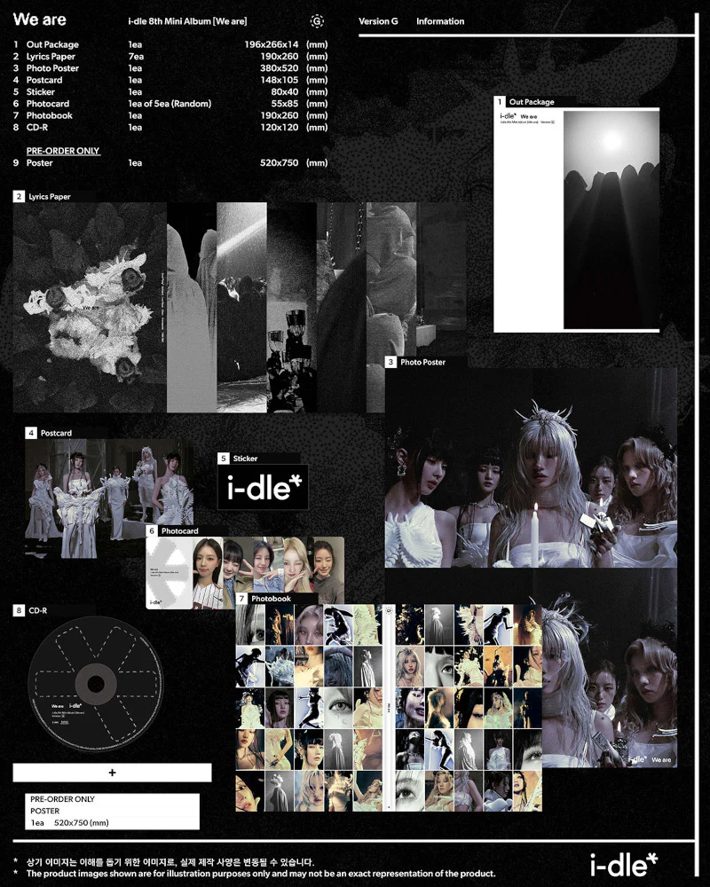 i-dle - 8th mini album [We are] (3 Versions) - Image 2