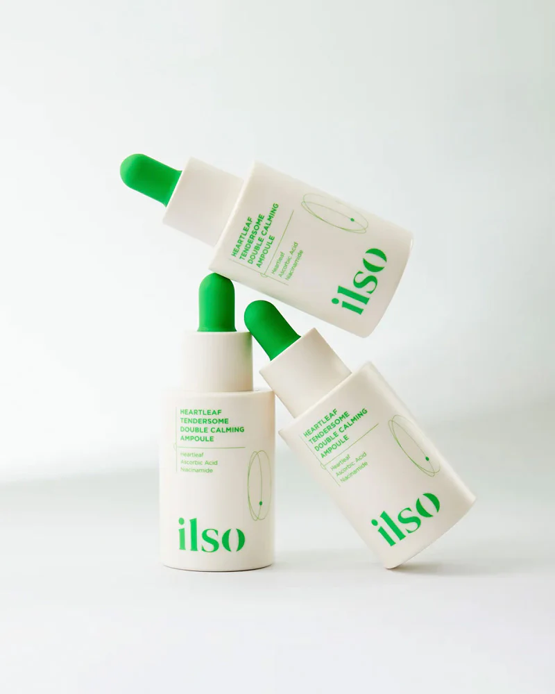 ilso Heartleaf Tendersome Double Calming Ampoule - Image 2