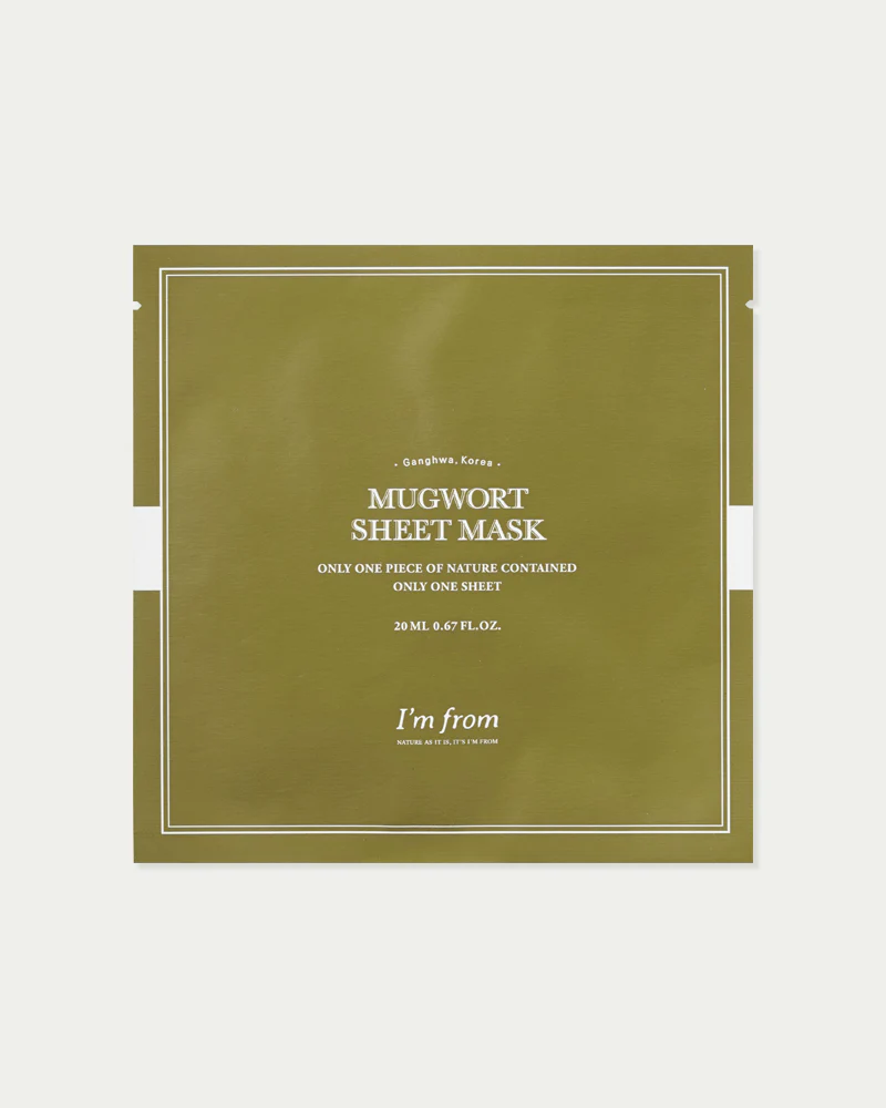 I'm From Mugwort Sheet Mask