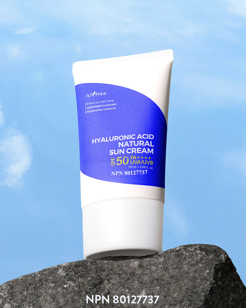 ISNTREE Hyaluronic Acid Natural Sun Cream SPF 50 - Image 4