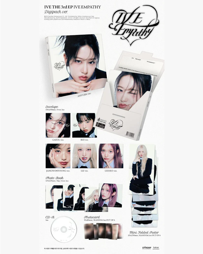IVE - THE 3rd EP [IVE EMPATHY] (Digipack Ver.) (6 Versions) - Image 2