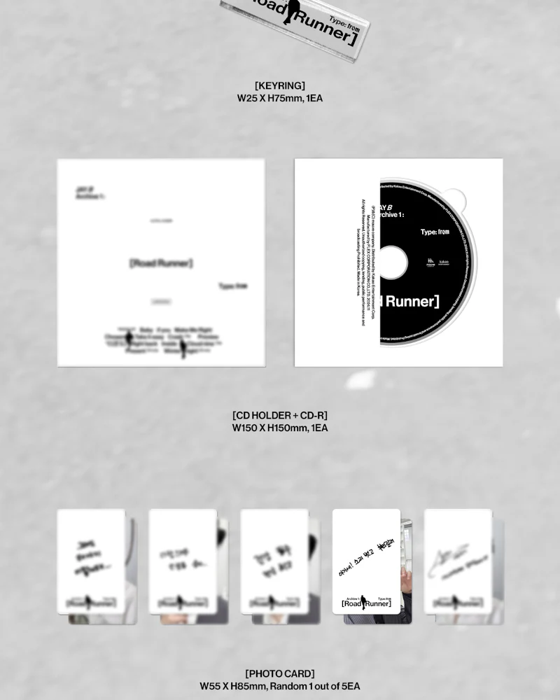 JAY B - JAY B 1st Full Album Archive 1: [Road Runner] (TYPE : from) - Image 4