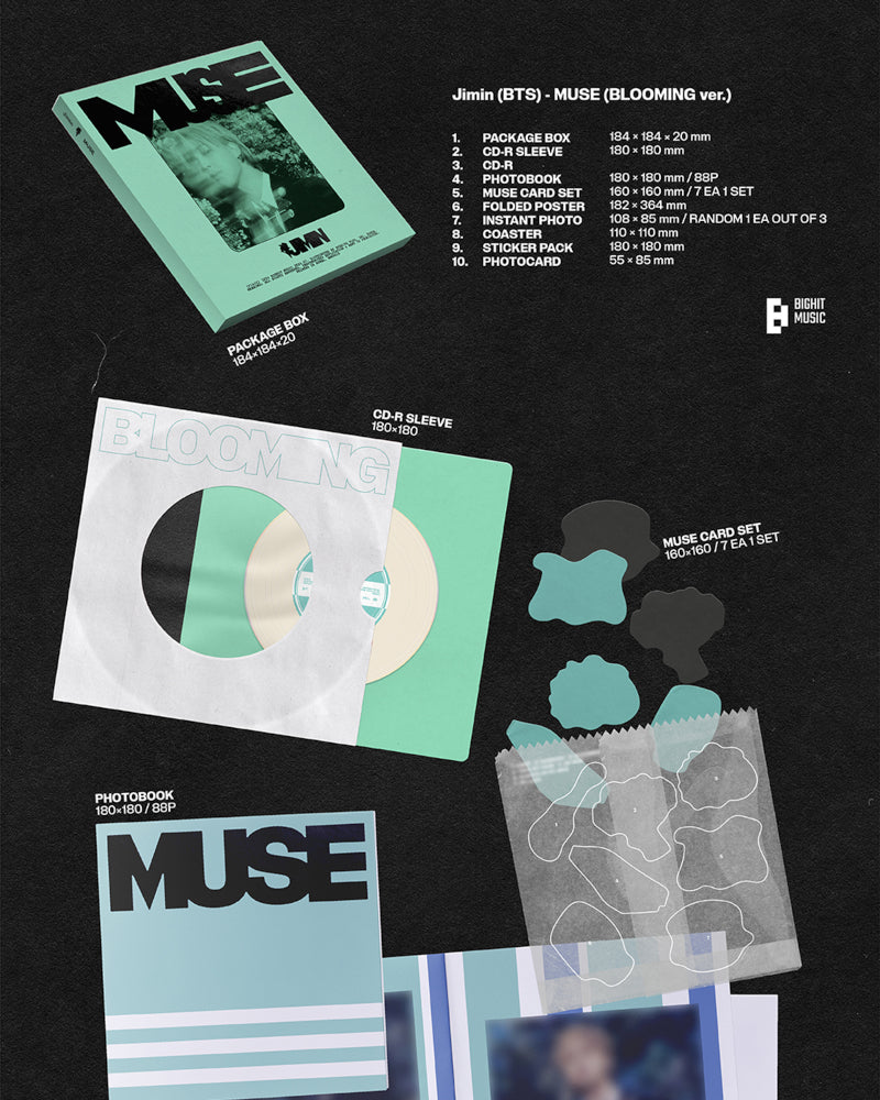 JIMIN (BTS) - 2ND SOLO ALBUM [MUSE] (2 Versions) - Image 2