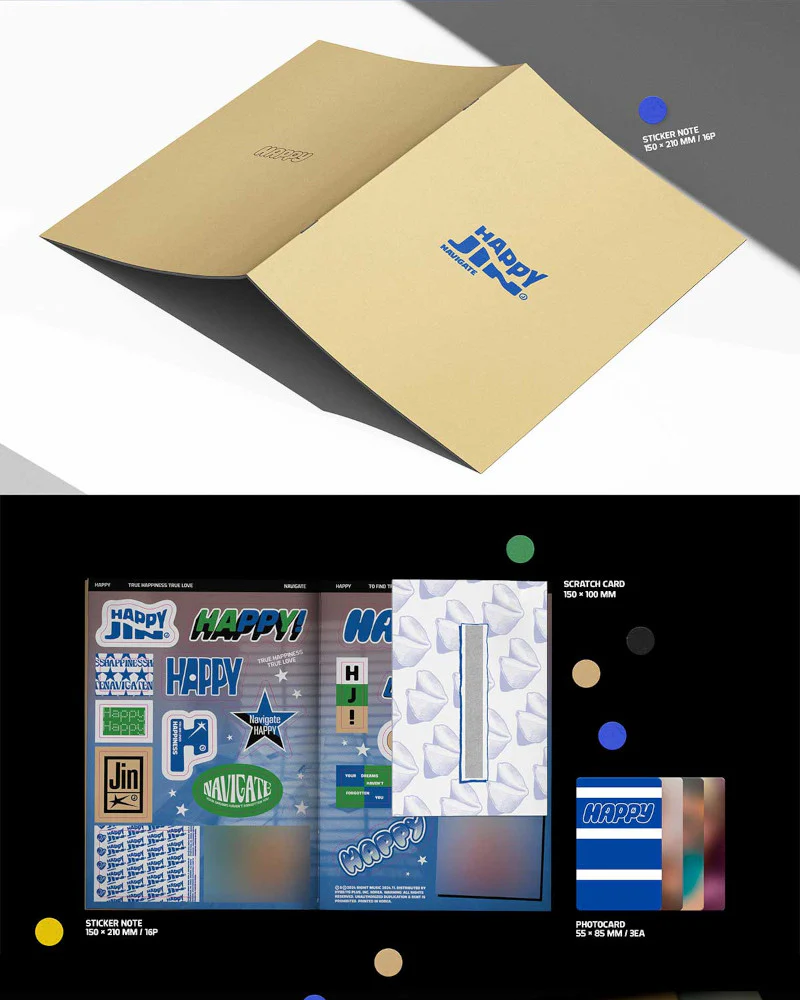 JIN (BTS) - 1st Solo Album [HAPPY] (3 Versions) - Image 10