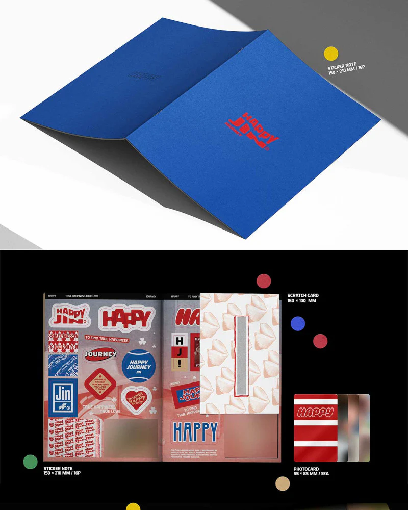 JIN (BTS) - 1st Solo Album [HAPPY] (3 Versions) - Image 4