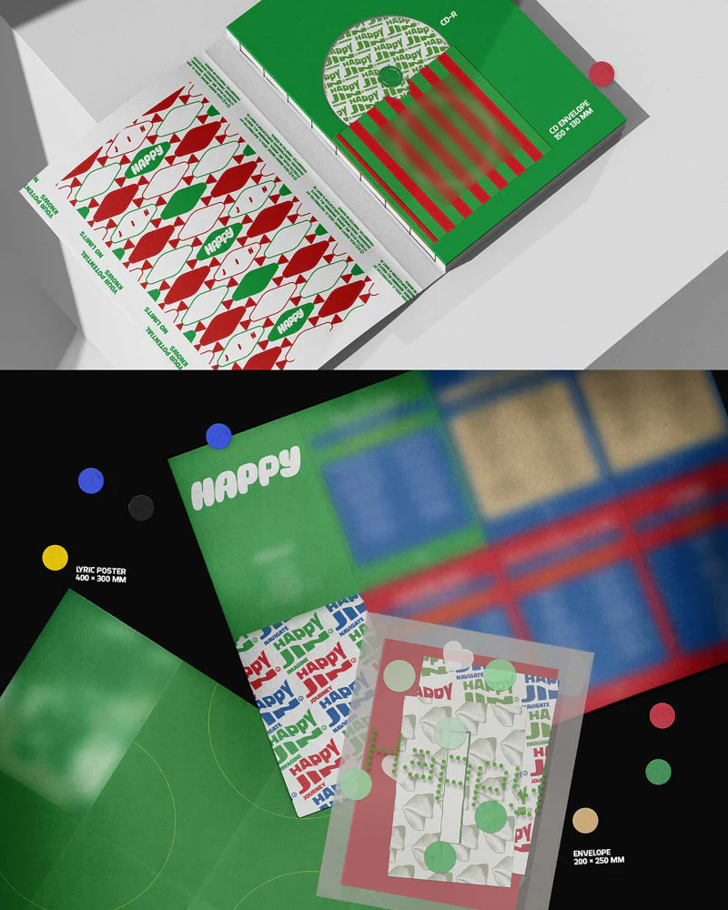 JIN (BTS) - 1st Solo Album [HAPPY] (3 Versions) - Image 6