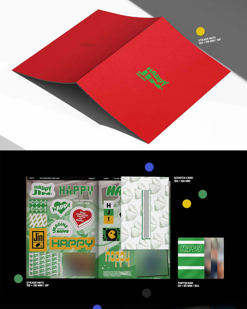 JIN (BTS) - 1st Solo Album [HAPPY] (3 Versions) - Image 7