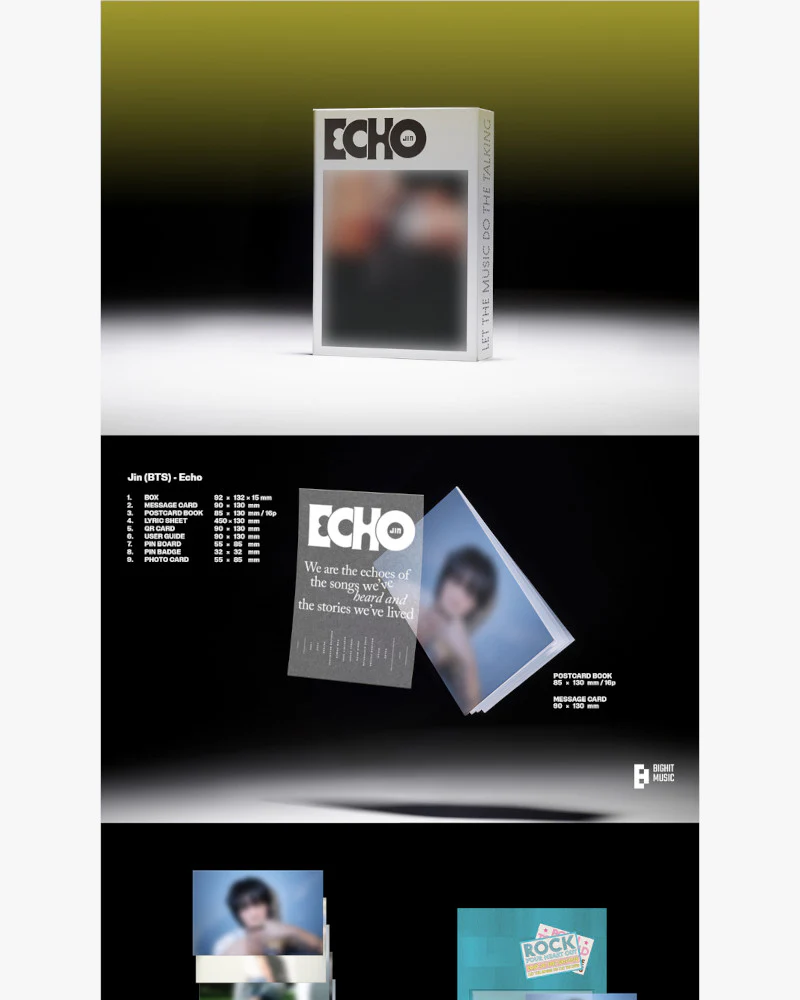 JIN (BTS) - 2nd mini album 'Echo' (Weverse Albums ver.) - Image 2