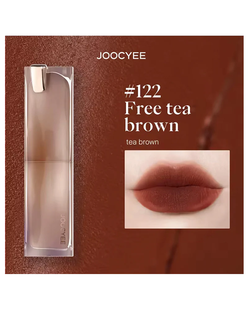 JOOCYEE Matte Muddy Rouge Lipstick - Image 11