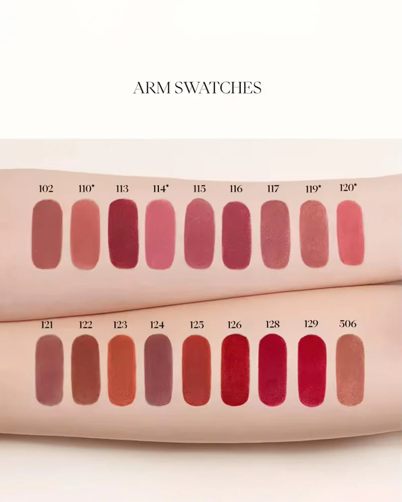 JOOCYEE Matte Muddy Rouge Lipstick - Image 4
