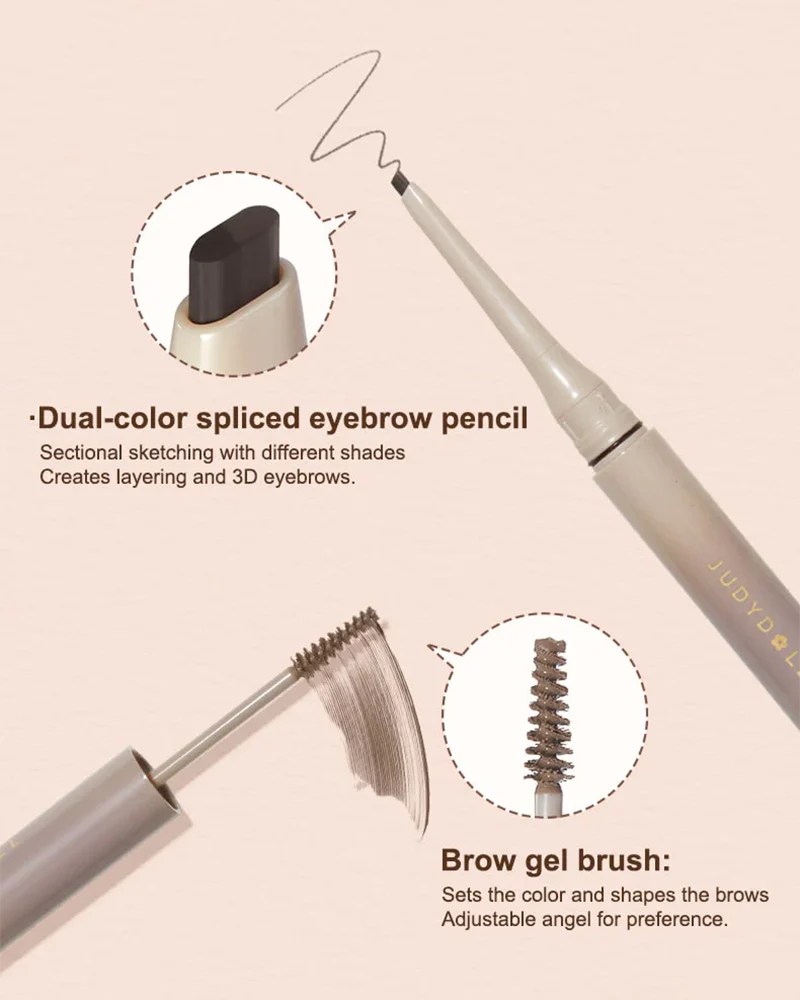 JUDYDOLL Duo Eyebrow Pencil - Image 5