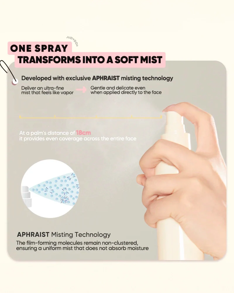 JUDYDOLL Moisturizing Setting Spray - Image 4