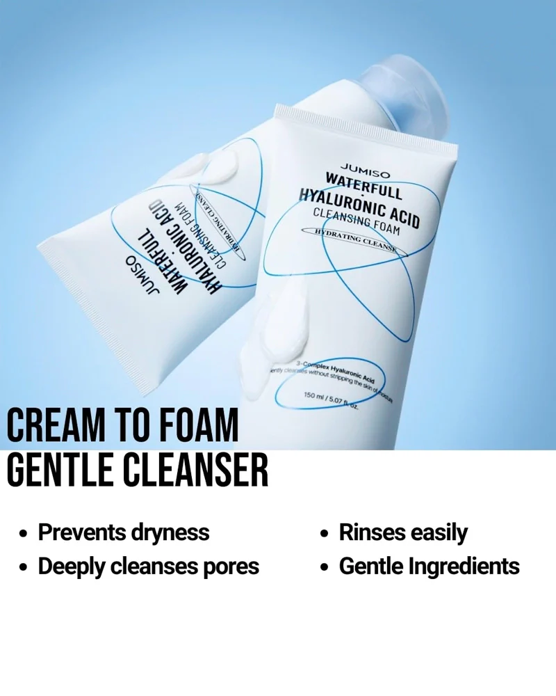 Jumiso Waterfull Hyaluronic Acid Cleansing Foam - Image 6