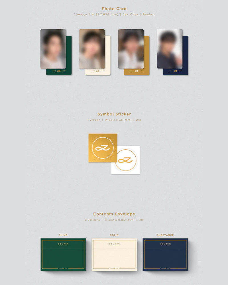 JUNGKOOK (BTS) - [GOLDEN] (3 Versions) - Image 5