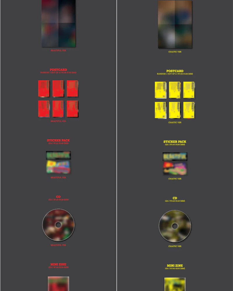 KATSEYE - [BEAUTIFUL CHAOS] (2 Versions) - Image 3