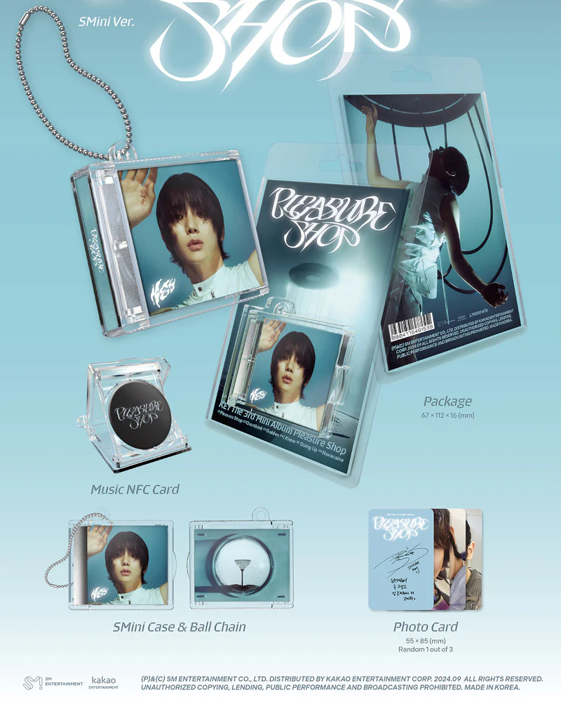 KEY (SHINee) - 3rd Mini Album [Pleasure Shop] (SMini Ver.) - Image 2
