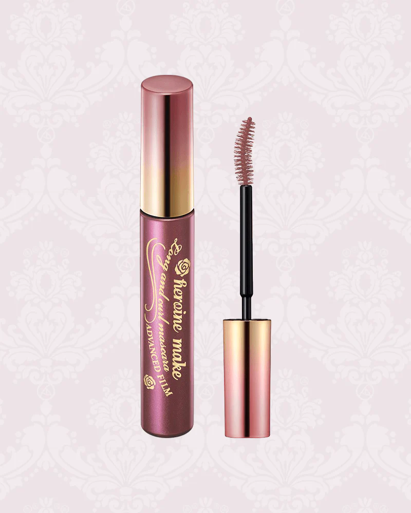 KISSME Heroine Make Long & Curl Mascara Advanced Film #52 Latte Pink Brown - Image 2