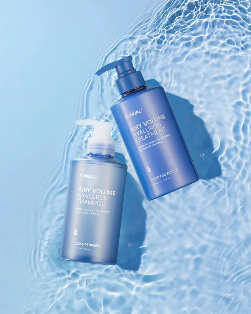 KUNDAL Airy Volume Hyaluron Hair Care Set #Blossom Breeze - Image 2